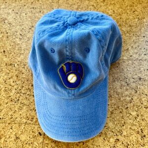 Milwaukee Brewers Slouch Dad Cap 1978 Logo Cooperstown Collection